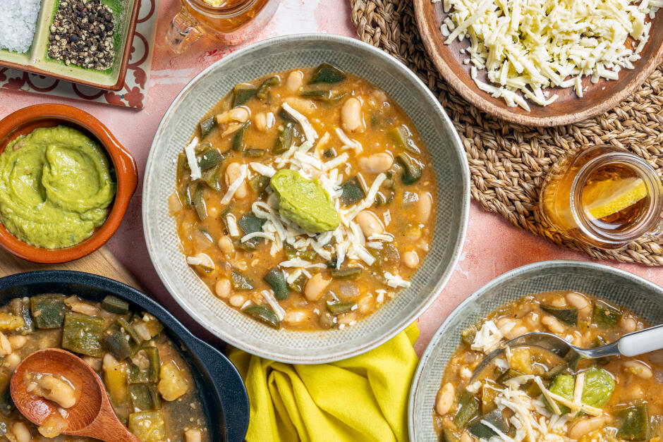 One-Pot Vegetarian Chili Verde