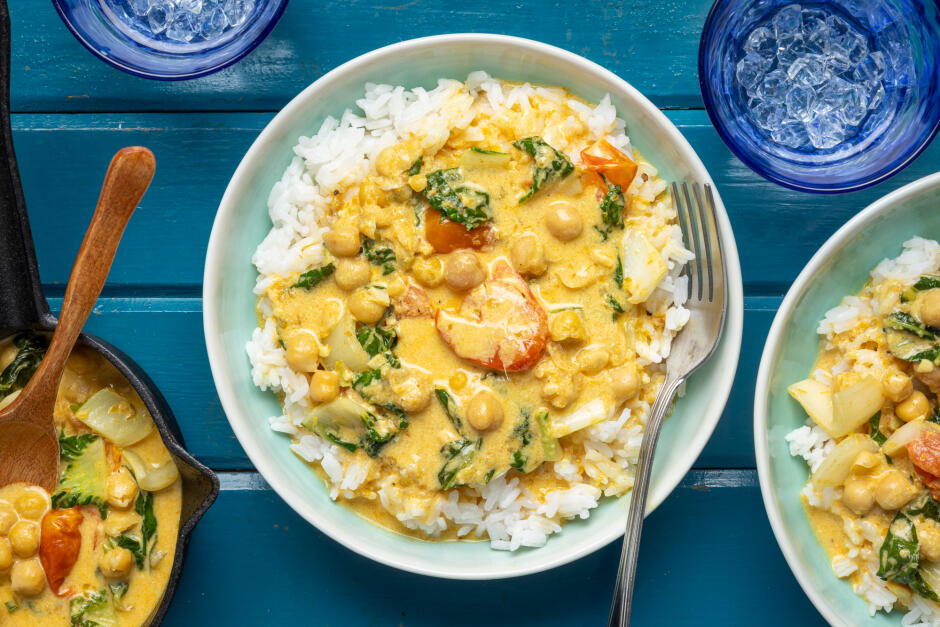 Thai Coconut Chickpea Curry
