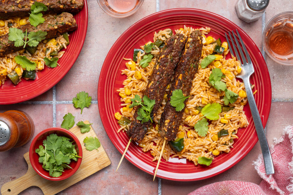 Nigerian-Style Impossible™ Beef Skewers