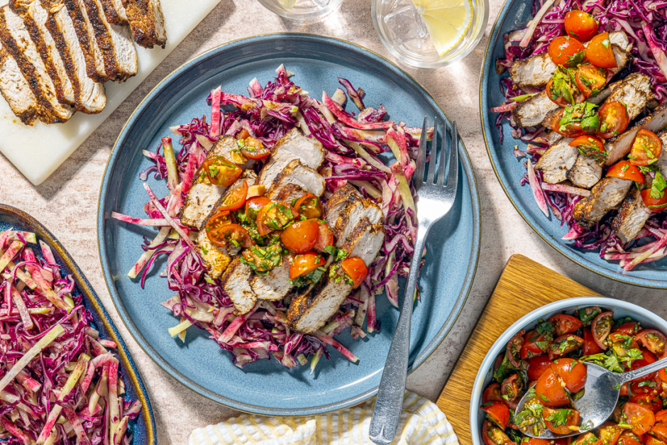 Côtelettes de porc grillées à la mexicaine