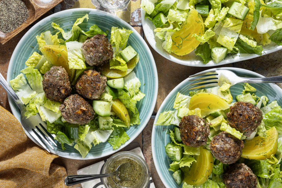 Sain + Sensé: Boulettes de bœuf et feta