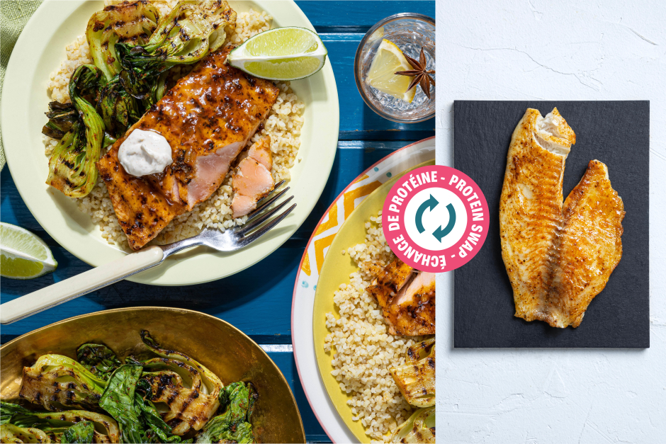 Échange de protéine | Tilapia BBQ tandoori à la mangue