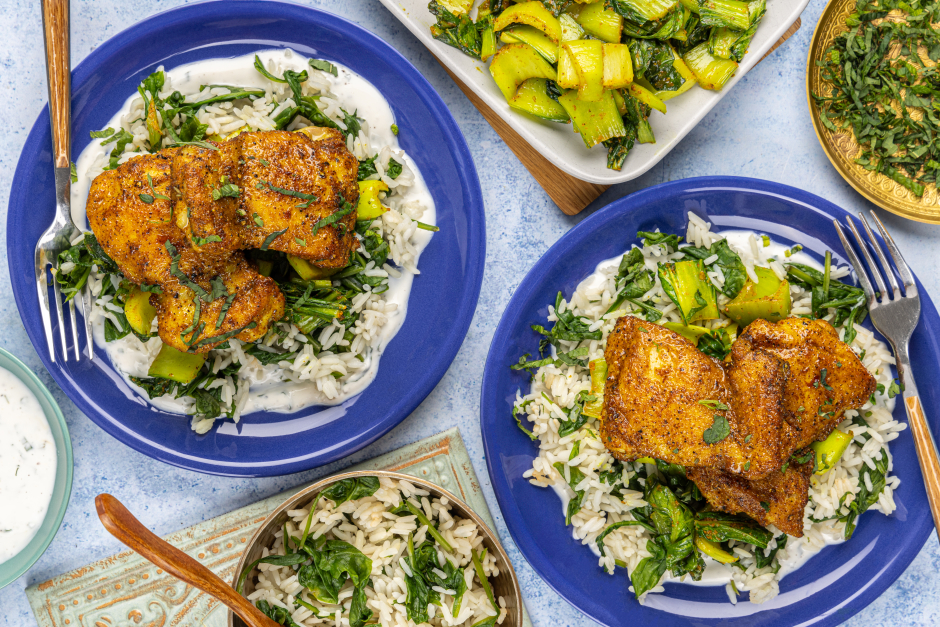 Curried Chicken Thighs