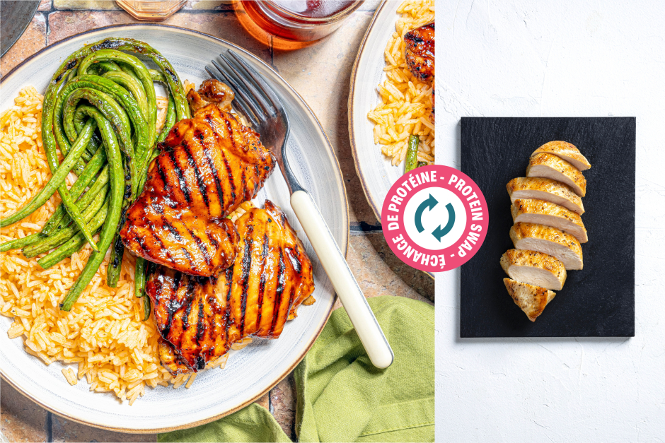 Protein Swap | Charred Char Siu Chicken Breasts