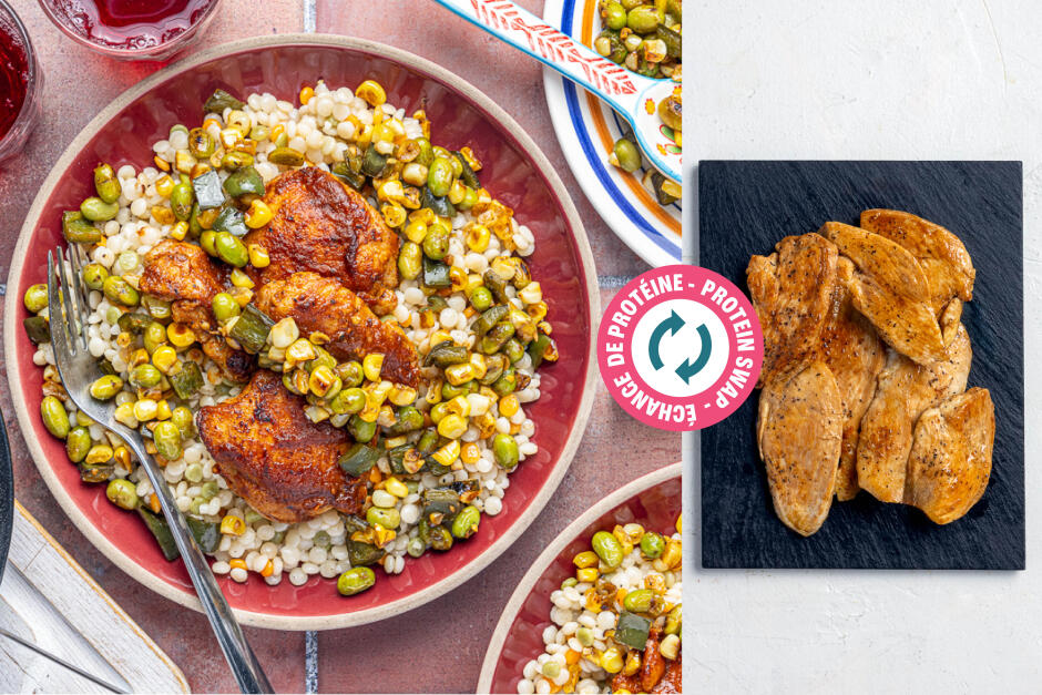 Protein Swap | Pan-Cooked Texas BBQ Chicken Fillets