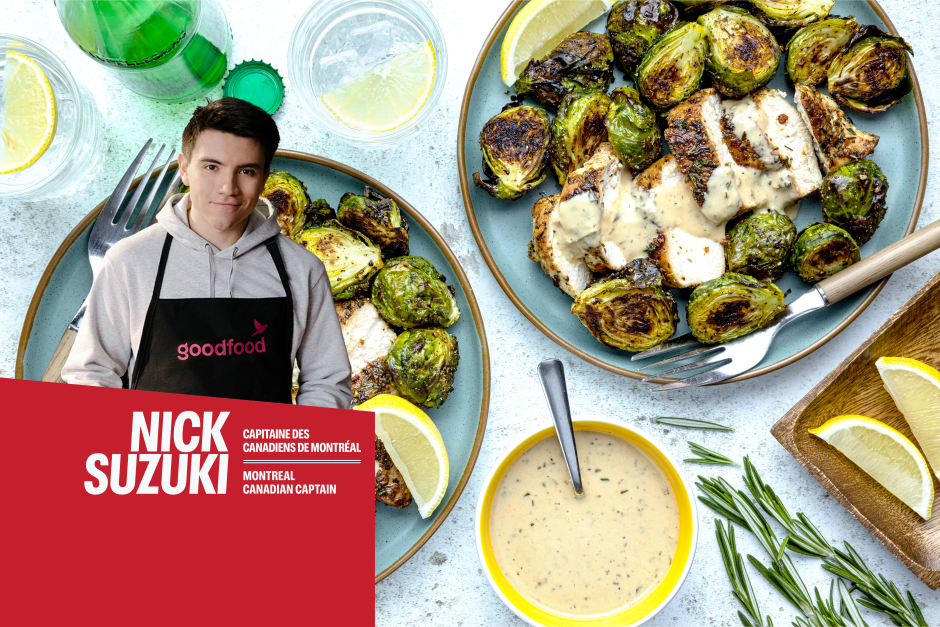 Le choix de Nick | Sain + Sensé: Poitrines de poulet citron-romarin
