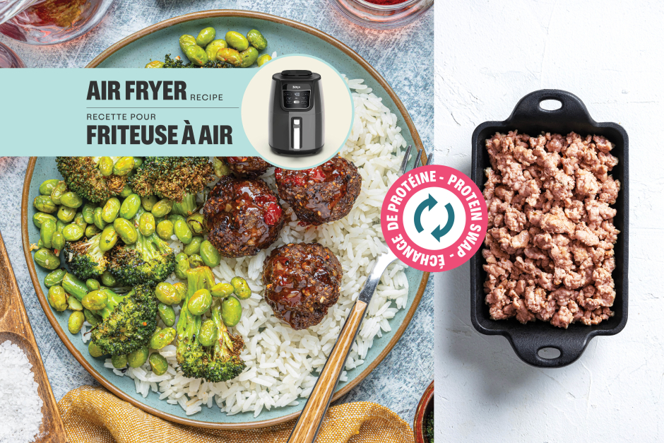 Protein Swap | Sweet Chili Glazed Pork Meatballs