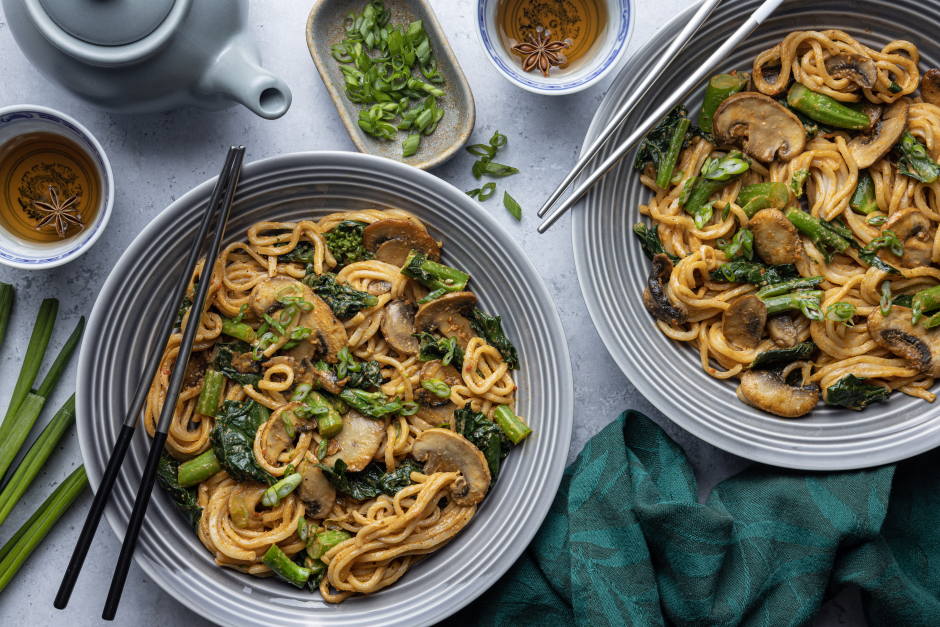 Quick Vegan Dan Dan Noodles