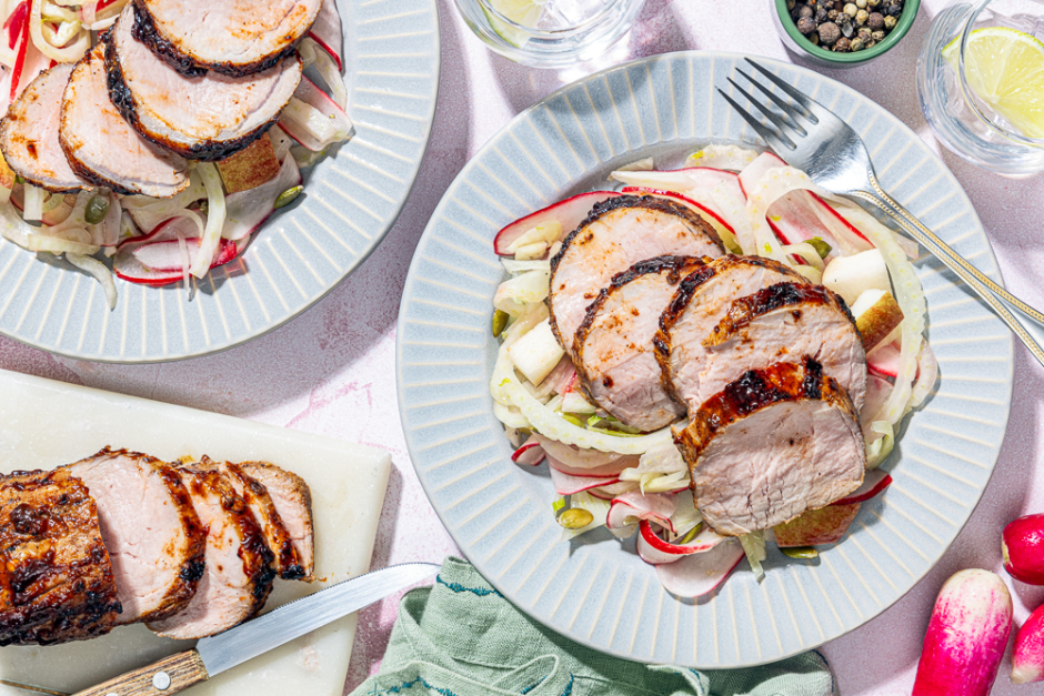 Hickory-Bourbon Pork Tenderloin