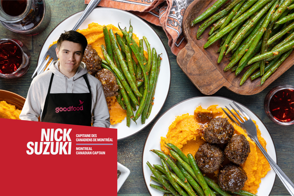 Le choix de Nick | Boulettes de bœuf avec sauce au beurre d’érable