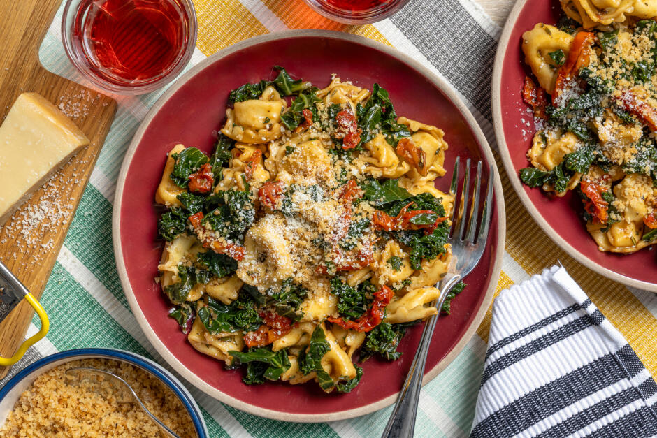 Tortellinis toscans au beurre de romarin