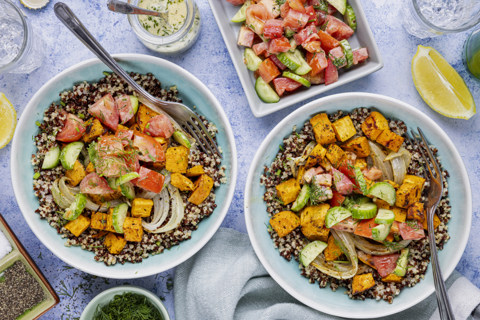Vegetarian Quinoa Bowls