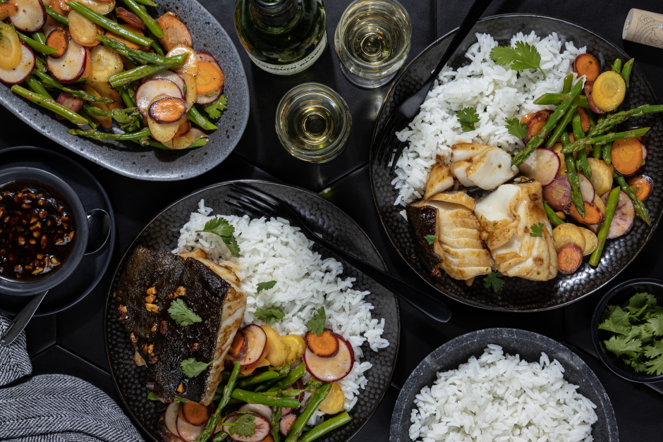 Hoisin Brown Butter Glazed Black Cod