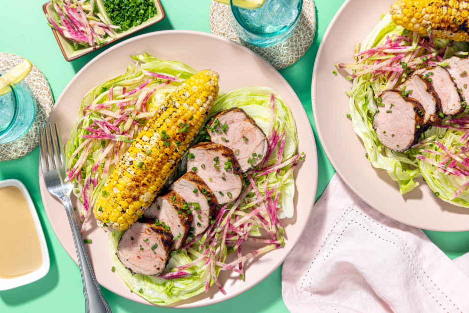 Texas Bourbon BBQ Pork Tenderloin