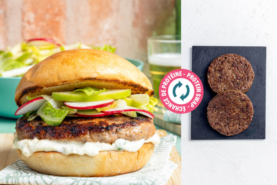 Échange de protéine | Burgers de bœuf Impossibleᴹᴰ
