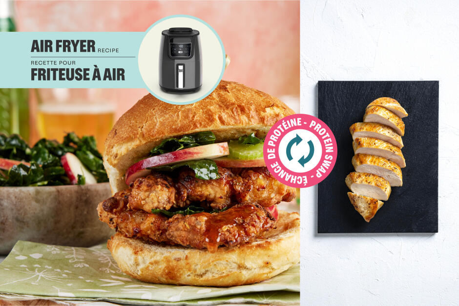 Échange de protéine | Sandwichs au poulet frit