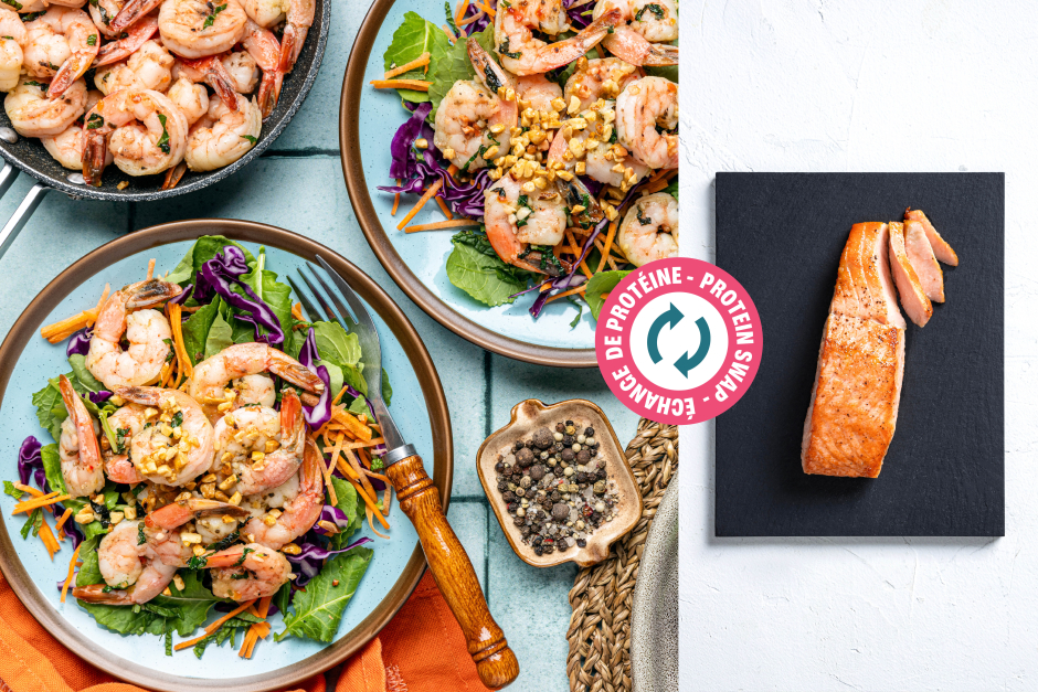 Protein Swap | Paleo: Quick Vietnamese-Style Salmon Salad