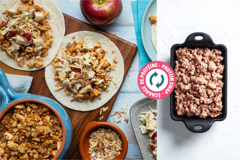 Protein Swap | BBQ-Sauced Pork Tacos
