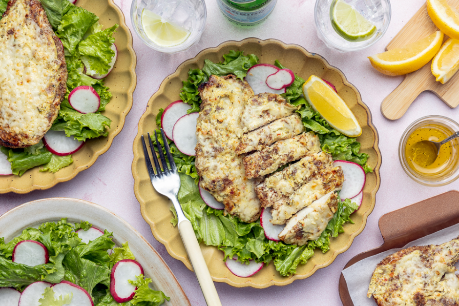 One-Pan British Chicken Parmo