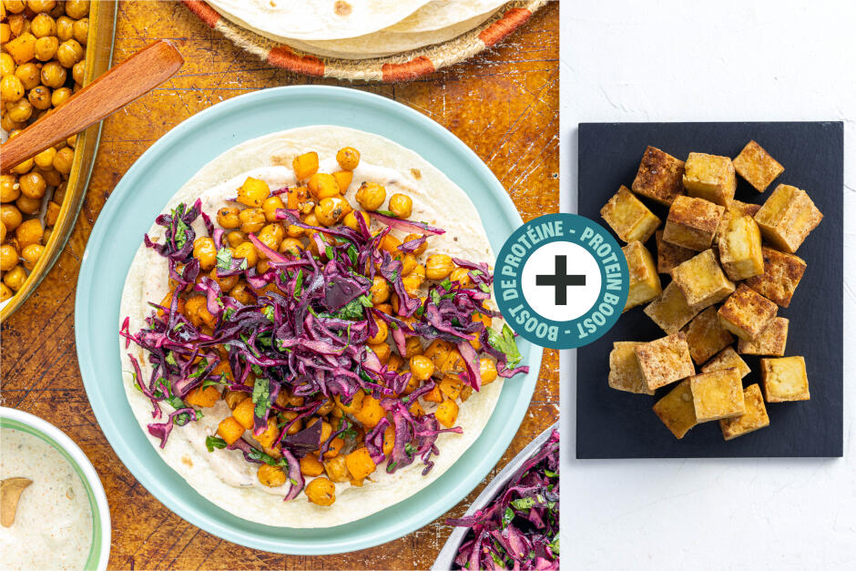 Protein Boost | Spicy Salsa Verde Tofu & Veggie Tacos