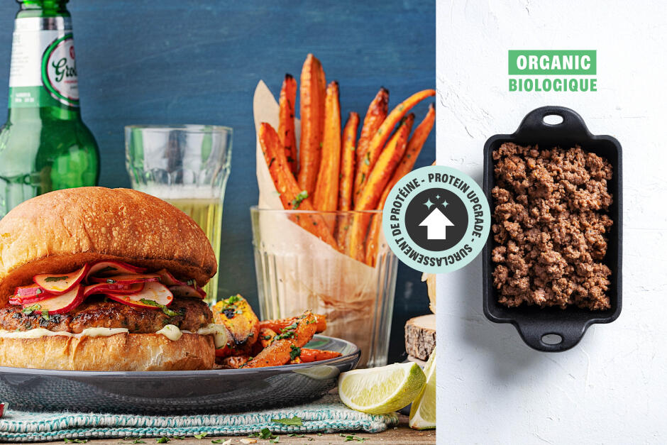 Protein Upgrade | Grilled Thai ORGANIC Beef Burgers