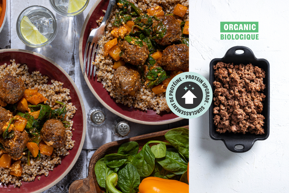 Surclassement de protéine | Sain + Sensé: Boulettes de bœuf BIO style Balkans