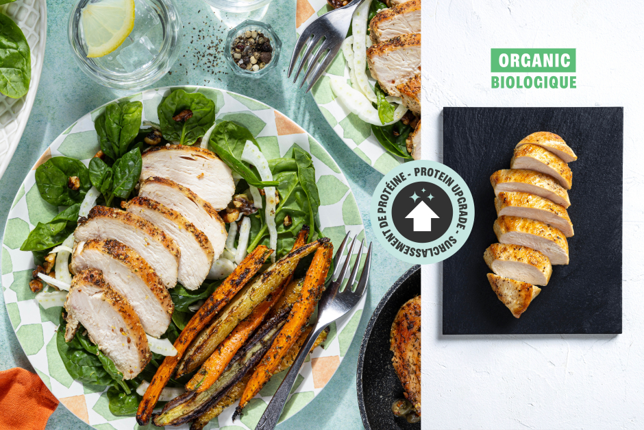 Protein Upgrade | Paleo: Seared ORGANIC Chicken Breasts with Caper Pan Sauce