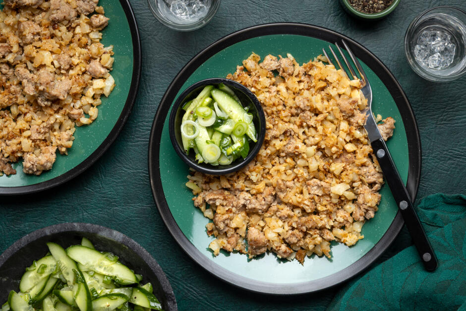 Protein Swap | Lemongrass Beef & Cauliflower Sauté