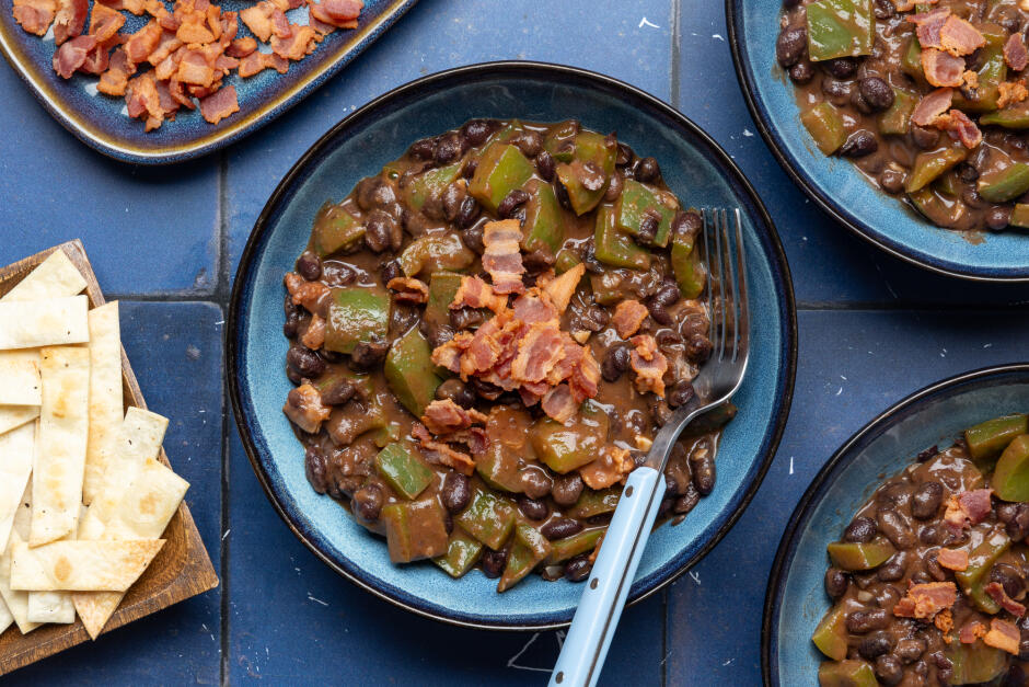 Bacon & Black Bean Chili