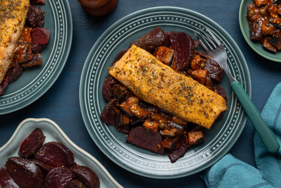 Lemon-Herb Baked Salmon