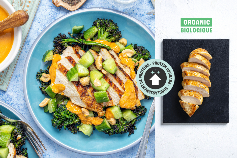 Protein Upgrade | Spicy Cashew Satay ORGANIC Chicken