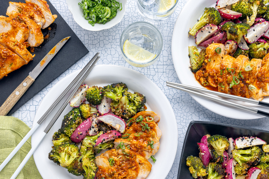 Spicy Gochujang Chicken Breasts