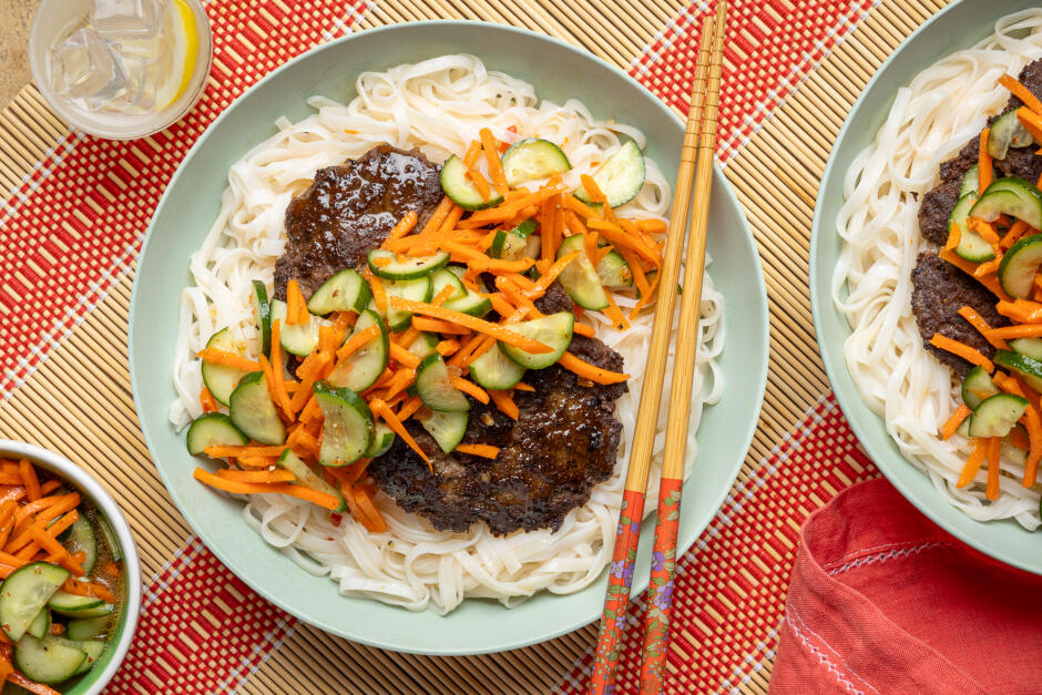 Protein Swap | Quick Impossible™ Beef Bun Cha Bowls