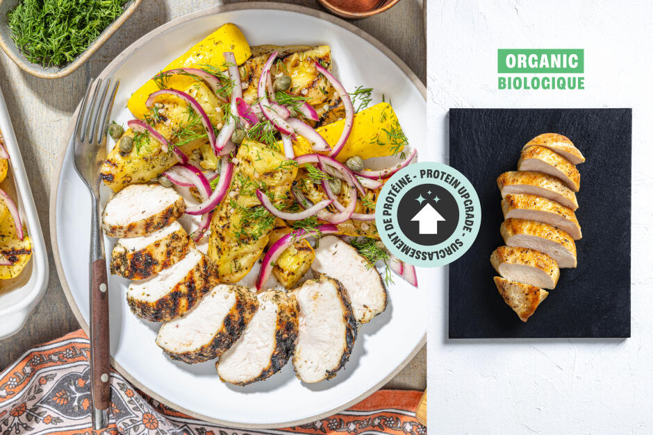Protein Upgrade | Greek Grilled ORGANIC Chicken Breasts