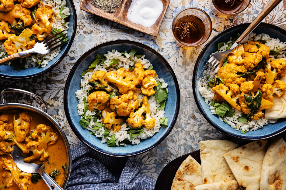 Roasted Cauliflower Makhani