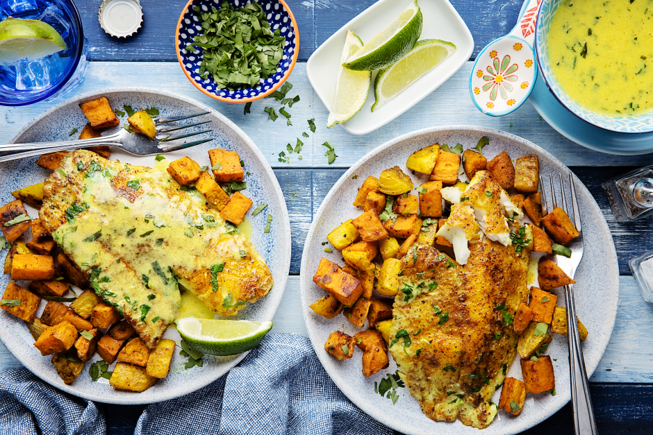 Carb-Wise: Coco-Lime Tilapia