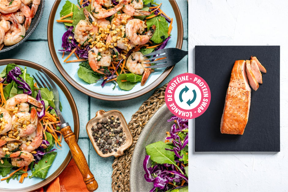 Protein Swap | Vietnamese Salmon Salad