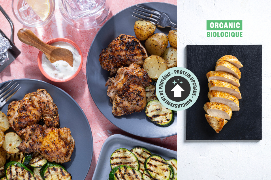 Protein Upgrade | Grilled Greek ORGANIC Chicken Breasts