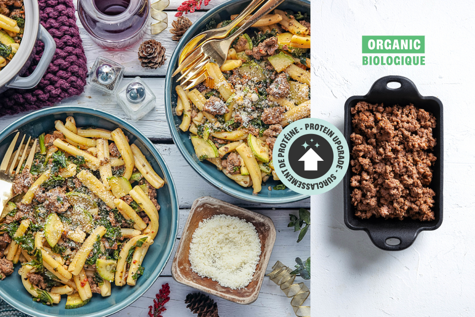 Protein Upgrade | ORGANIC Beef & Veggie Gemelli