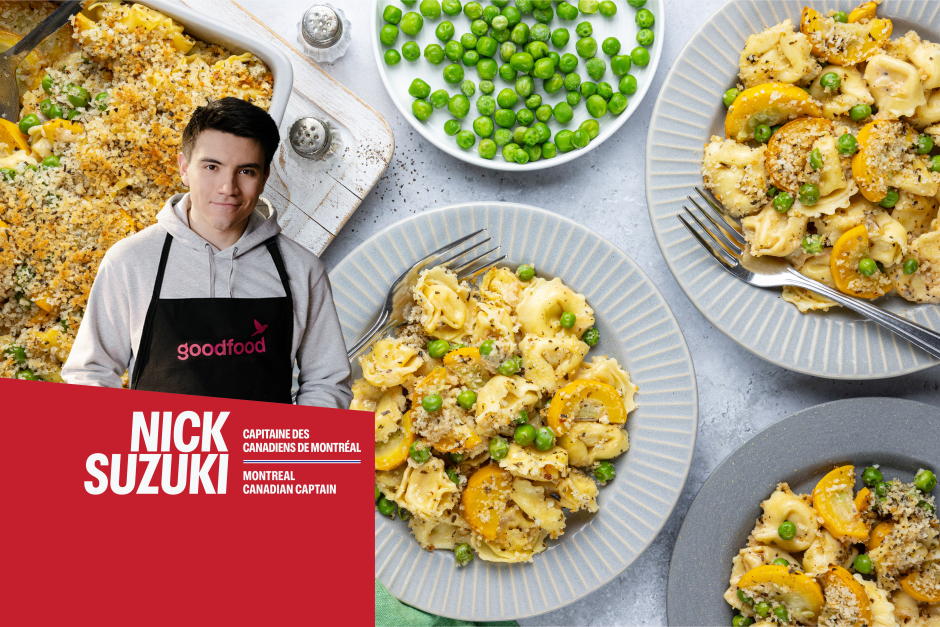 Le choix de Nick | Tortellinis fromagés au four