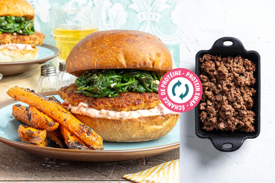 Protein Swap | Beef Burgers