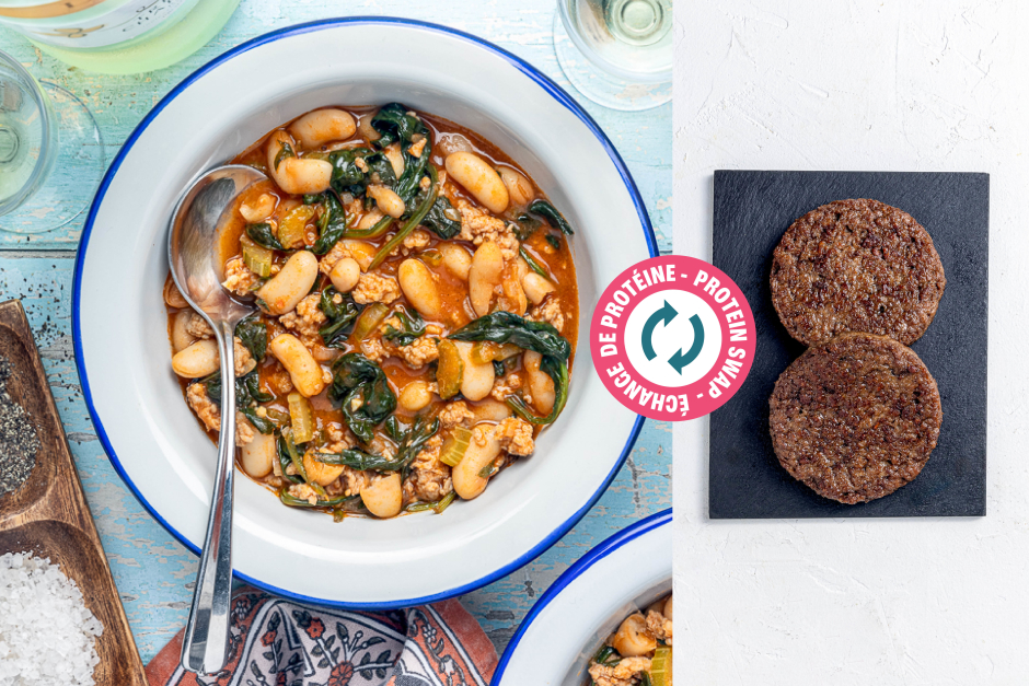 Protein Swap | Balkan-Style Impossible™ Beef & Bean Stew