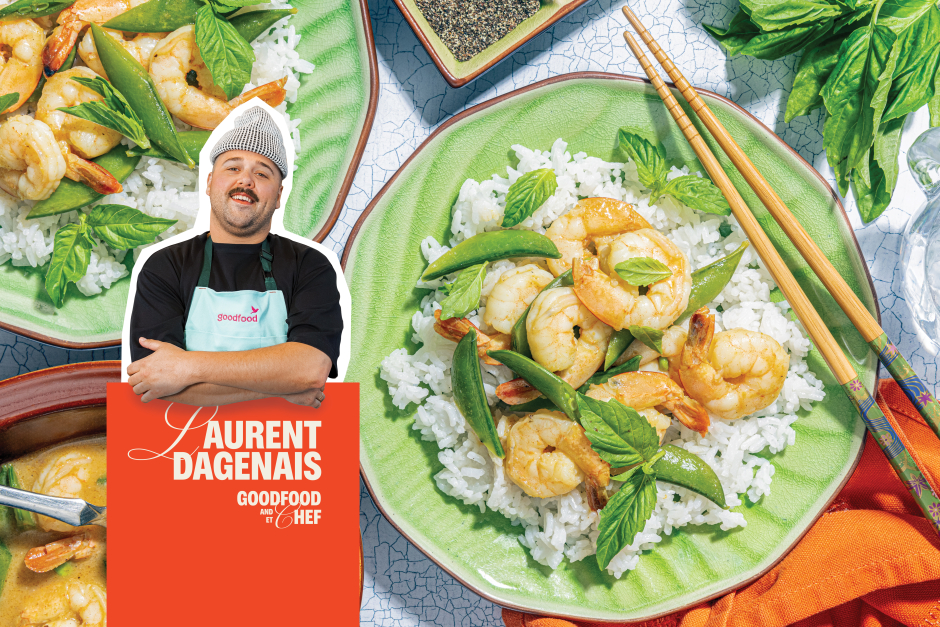 Goodfood & Chef: Cari vert thaï aux crevettes