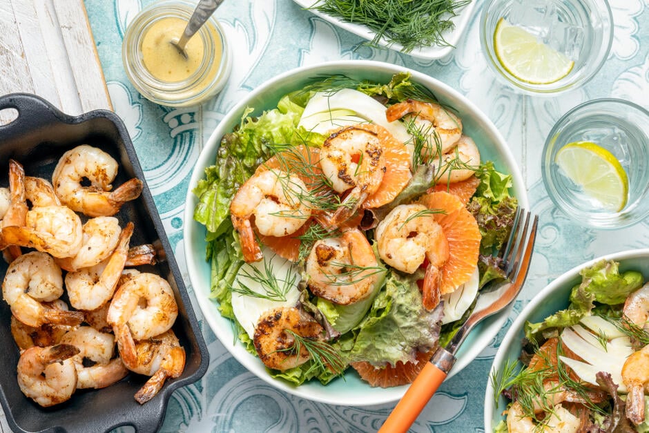 Scandinavian Shrimp Salad