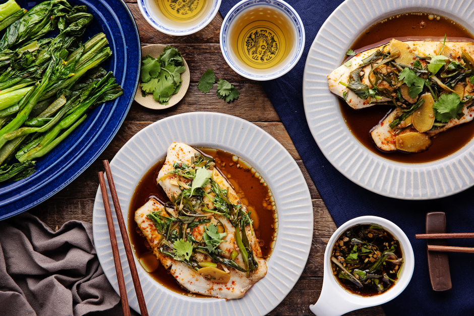 Carb-Wise: Cantonese-Style Steamed Tilapia
