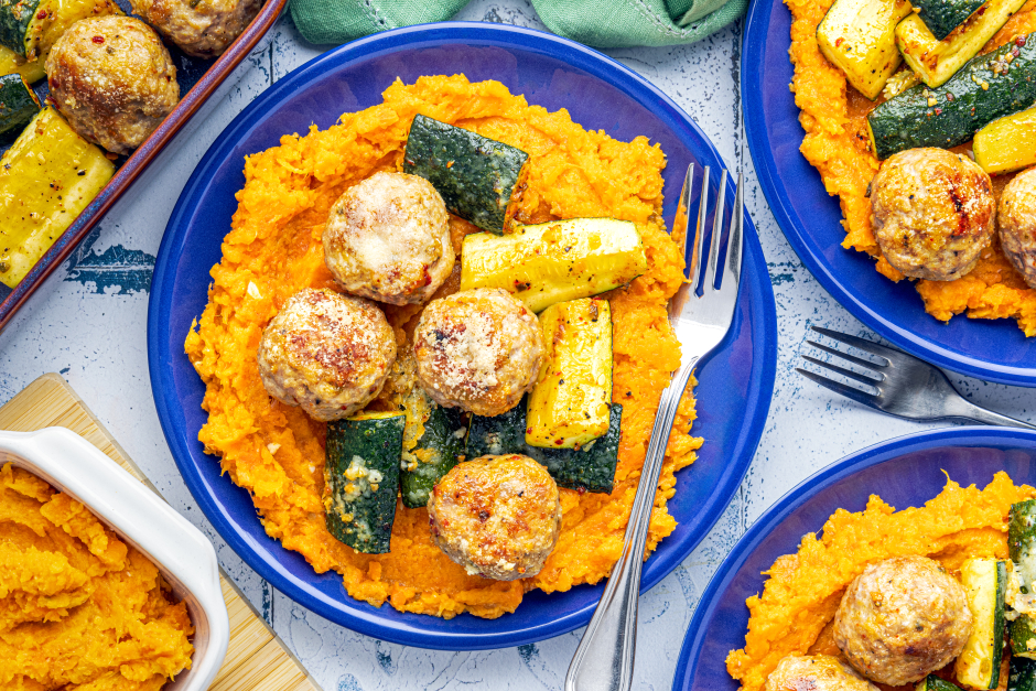 Boulettes de porc au grana padano