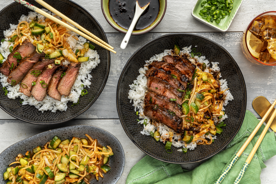 Korean-Style Steak Bulgogi Bowls