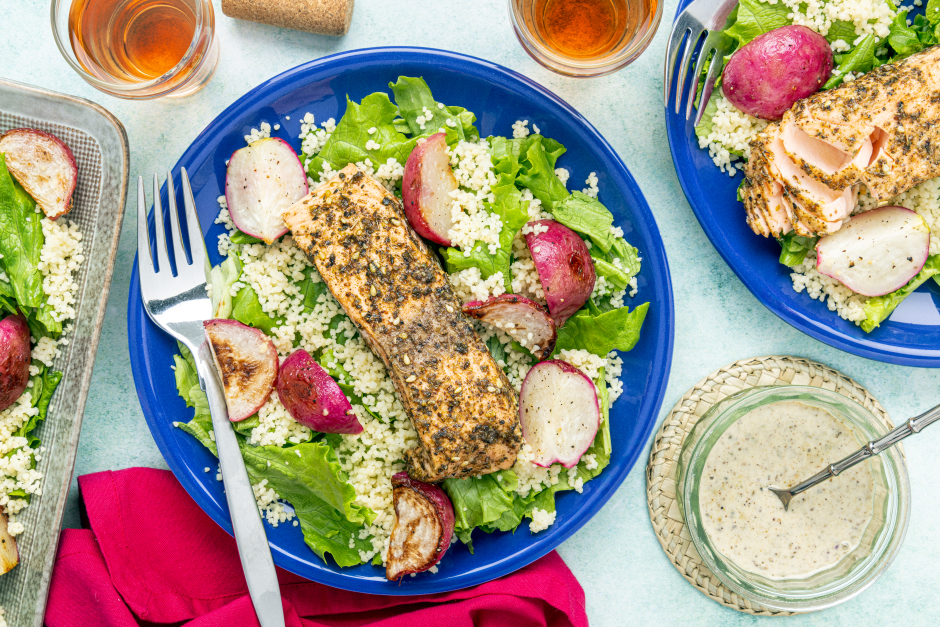 20-Minute Za’atar-Roasted Salmon