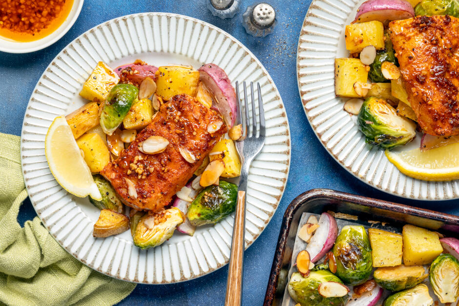 Smoky Brown Butter Cod Traybake