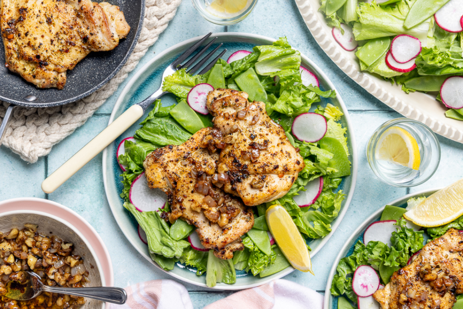 Paillard de poitrines de poulet